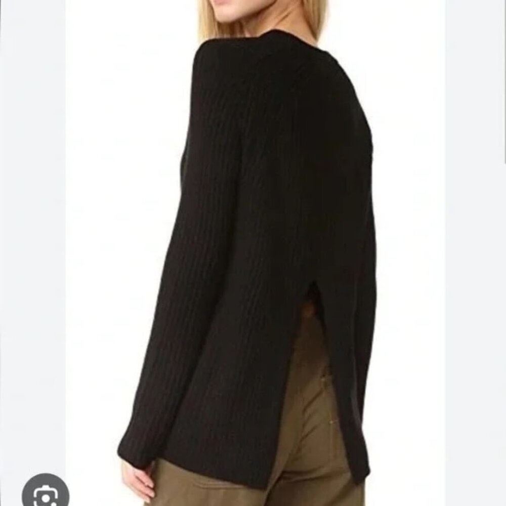 rag & bone Black Wool Sweater